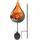 ez solar Solar LED Gartenleuchte Vintage CALLA Metall orange