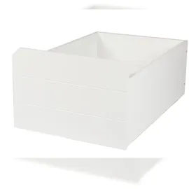 Möbilia Schublade 2er Set Lizzi 58 x 90 x 40 cm MDF weiß