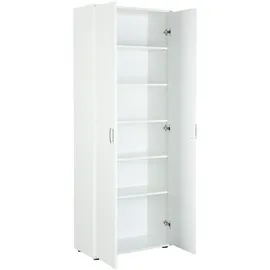 Interlink Mehrzweckschrank 70 x 34 x 190 cm Weiß
