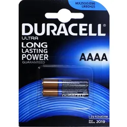 Duracell Ultra M3 Aaaa 1.5Volt 2 ST