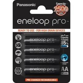 Panasonic Eneloop Pro AA 2500 mAh 4 St.