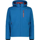 CMP Herren Zip Hoodie Softshell Jacke (Größe L, blau)