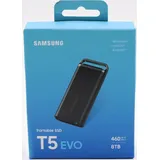 Samsung T5 EVO 8 TB USB-C 3.2 schwarz MU-PH8T0S