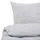Beliani Morningside Floral Grau/Weiß 200 x 220 cm + 2 x 40 x 80 cm