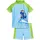 Playshoes Badeanzug UV-Schutz Bade-Set Dino Blau/Grün 74/80