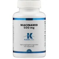 Supplementa GmbH Niacinamid B3 500 mg Kapseln