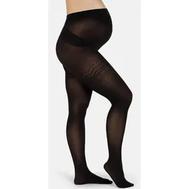 CAMANO Umstandsleggings fine functional perfekt für jede Phase der Schwangerschaft, 3D 50 DEN schwarz 48
