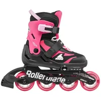 Rollerblade Microblade Schwarz/Pink 28-32