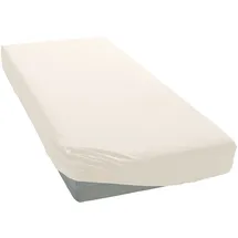 bellana Spannbettlaken Mako-Jersey exclusiv 180 x 200 - 200 x 200 cm creme