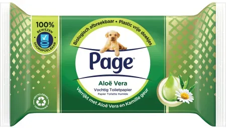 Page Aloe Vera Feuchtes Toilettenpapier 38 Stück