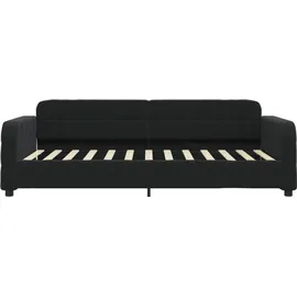 vidaXL Tagesbett 90 x 200 cm schwarz