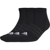 Adidas Cushioned Low-Cut Socken, 3 Paar Black / White 46-48