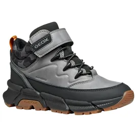 GEOX FLEXYPER PLUS BOY ABX Ankle-Boots Grau/Schwarz 32