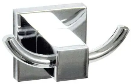 Fackelmann Mare Doppel-Haken Chrom glänzend - Badmöbel
