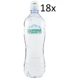 18x Levissima Acqua Minerale Naturale Natürliches Mineralwasser PET 0,75Lt