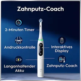 Oral-B iO Series 6 white + Aufsteckbürste 2 St.