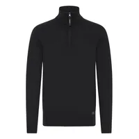 !Solid Troyer SOLID "Troyer SDAkanvis", Herren, Gr. 3XL, schwarz (true schwarz), Obermaterial: 70% Baumwolle CO recyc.. 30% Polyester Pol. recyc.., Pullover Troyer