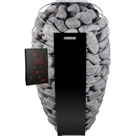 Harvia Spirit SP90XW 9 kW WiFi Black finnischer Saunaofen inklusive Xenio WiFi Steue