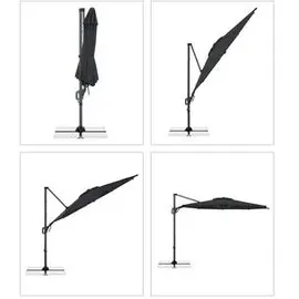 Doppler Life Side Ø 310 cm Schwarz