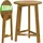 CASARIA Bistrotisch Ø 80 x 110 cm Braun