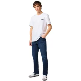Wrangler Texas Stretch Jeans in dunkelblauem High-Stretch-W46 / L32