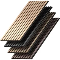 Vicco Wandpaneele Akustik Nussbaum 4 St. 60 x 30 x 2 cm