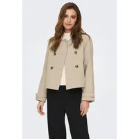 Only Klassischer Trenchcoat für stilvolle Outfits in Braun |