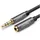UGREEN Kabel AUX Verlängerungskabel 3,5 mm Miniklinke 3m Aux-Adapter Verlängerung silber