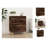 vidaXL Sideboard Räuchereiche 60x35x70 cm Holzwerkstoff