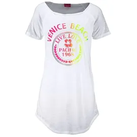 VENICE BEACH Longshirt Strandkleid Weiß 36/38