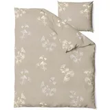 Traumschlaf Constance Floral Beige 135 x 200 cm + 80 x 80 cm