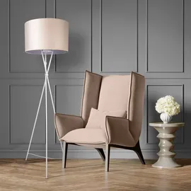 Paco Home Kate uni Color E27 beige