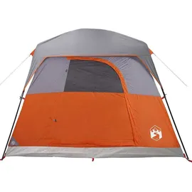 vidaXL Campingzelt 4 Personen Orange