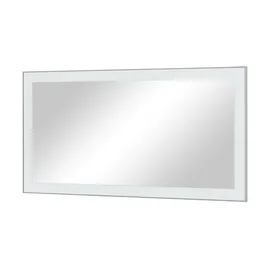 Möbel Kraft Wandspiegel SANTINA 120 x 60 cm Weiß