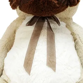 Big Buy Cooking Plüschtier Bulldog Jumbo Hund 140 cm - Beige