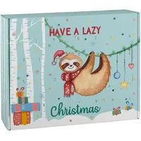 DIY Adventskalender "Have a lazy Christmas" zum selber Befüllen