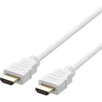 Deltaco HDMI-Kabel 3 m HDMI Typ A (Standard) Weiß