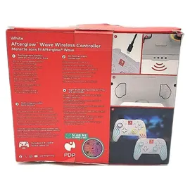 PDP Afterglow Wave Controller Weiss Nintendo Switch