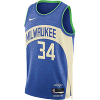 Nike Jordan NBA Milwaukee Bucks Antetokounmpo #34 Jersey Herren - Herren, Black, S