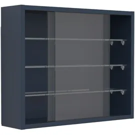 VCM Wandvitrine Drivalo, Anthrazit, H. 40 x B. 50 x T. 12 cm, hängend, Wohnzimmer, Wohnwände, Vitrinenschränke