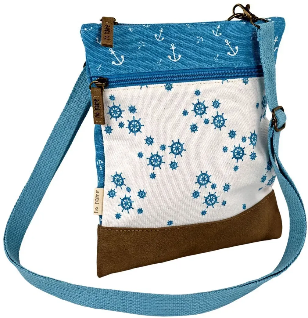 Crossbag Steuerrad & Anker türkis 246