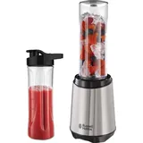 Russell Hobbs Mixer - Standmixer & Smoothie Maker go [23.500 U/min Power-Motor] inkl. 2x Mixbehälter 600ml (BPA-frei, spülmaschinen- bruchfest