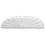 PROFHOME DECOR Zierelement Türumrandung Polyurethan 43,5 cm x 11,5 cm x 1,0 cm