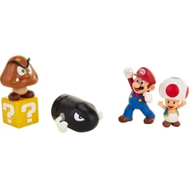 joojee GmbH Super Mario Acorn Plains Multi-Pack 6,5 cm