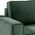 petits-meubles Eckcouch Cord 4-Sitzer Tannengrün