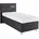 Boxspringbett 90 H3 Grau