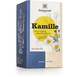 Bio-Kamillentee – 18 Doppelkammerbeutel für blumigen Genuss 14,4 g, DK-Beutel