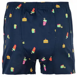 Happy Shorts Web-Boxershorts mehrfarbig L 1er Pack