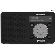 TechniSat DigitRadio 1 youfm-Edition schwarz/weiß