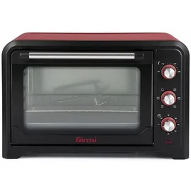 Girmi FE42 Kleinbackofen, Schwarz, Rot